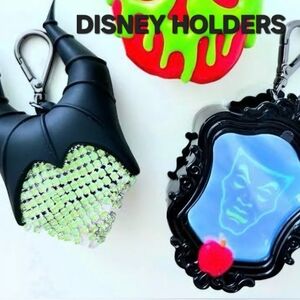 DISNEY VILLIANS x BATH & BODY WORKS POCKETBAC HOLDER SET Light Up Glow In Dark